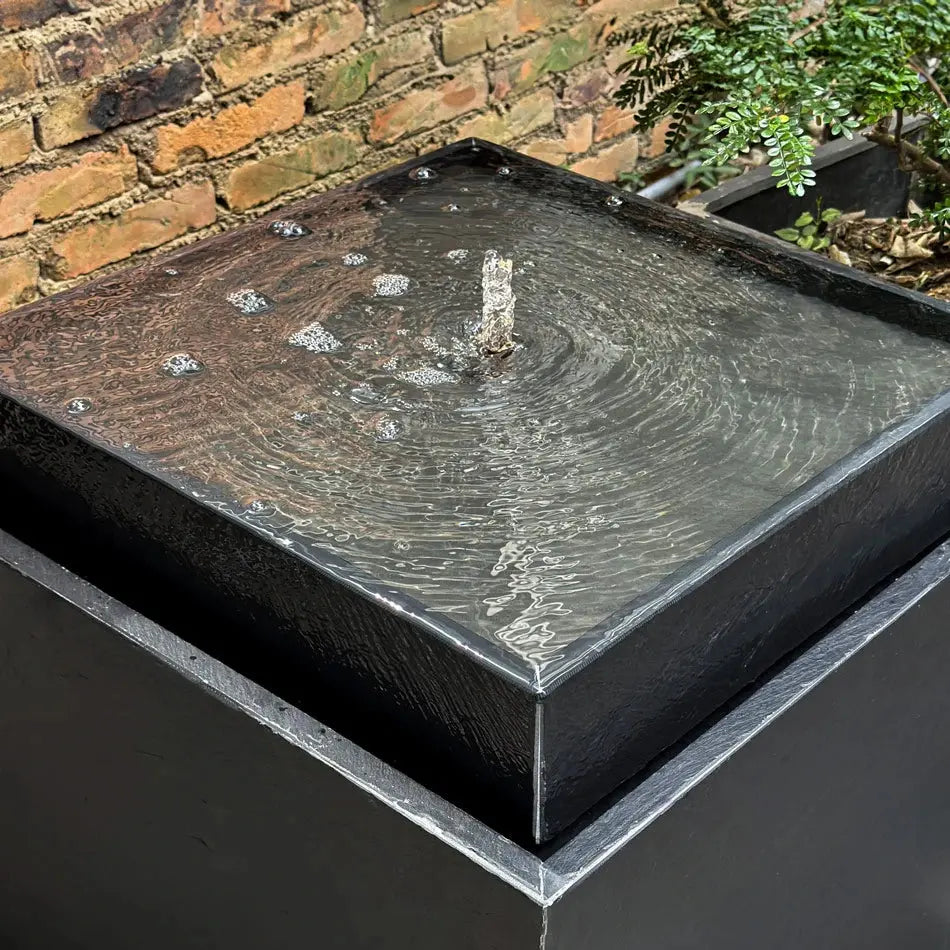 Gartenbrunnen VIDA 60 DREAM LIVING Set Anthrazit - CLIMAQUA