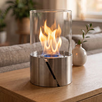 CRESCENDO STEEL – Ethanol Tischfeuer Edelstahl