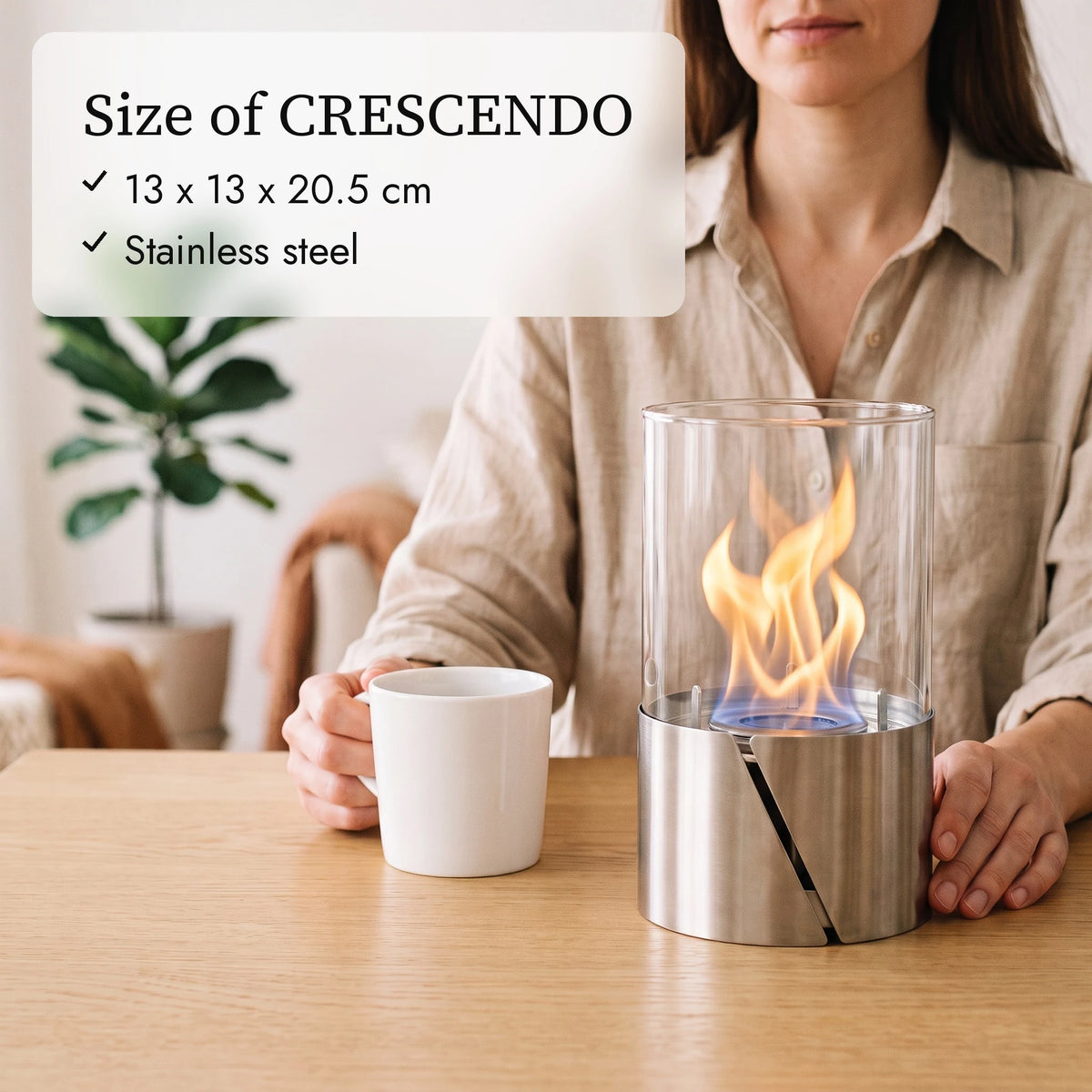Size of the CRESCENDO table fire (AI content)