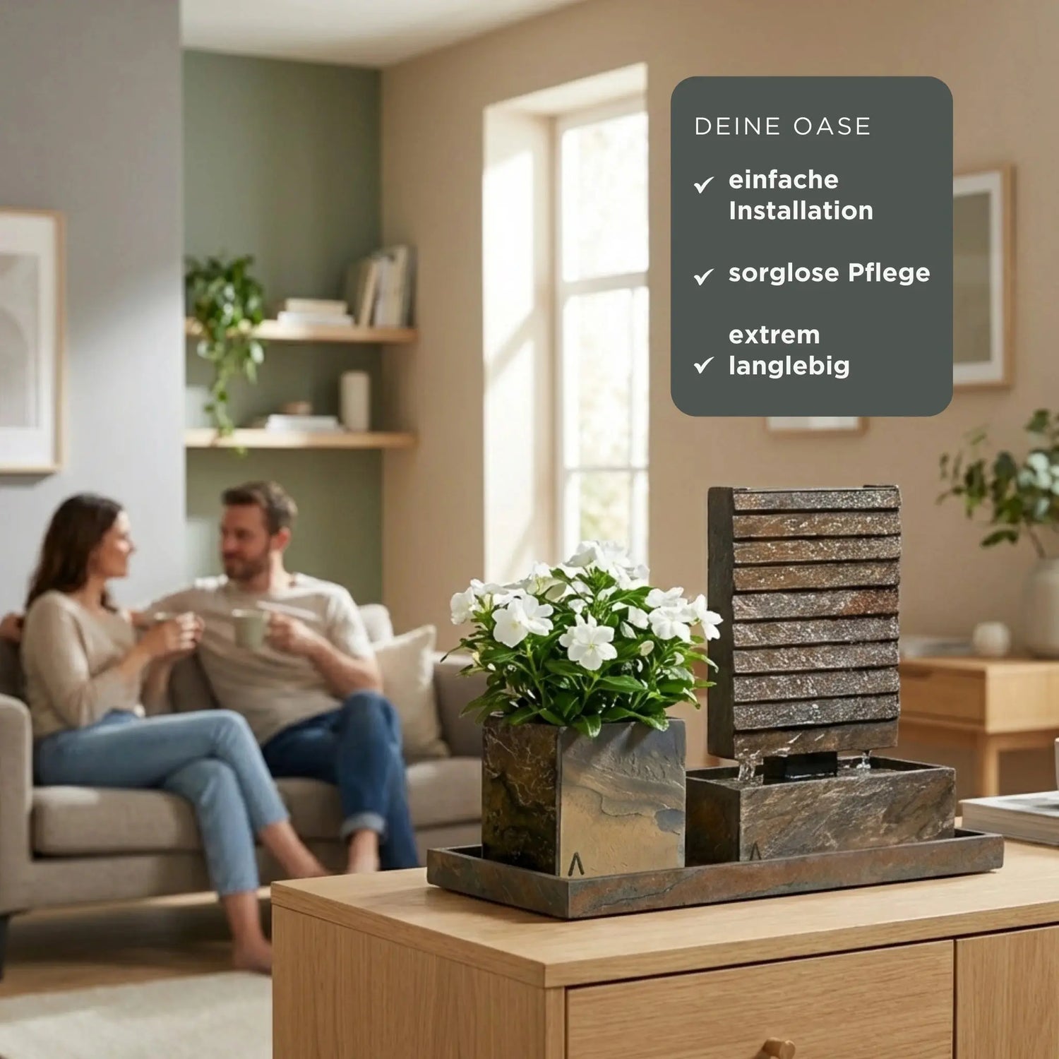 Kleine Wasserwand AVA S HARMONY Set - CLIMAQUA