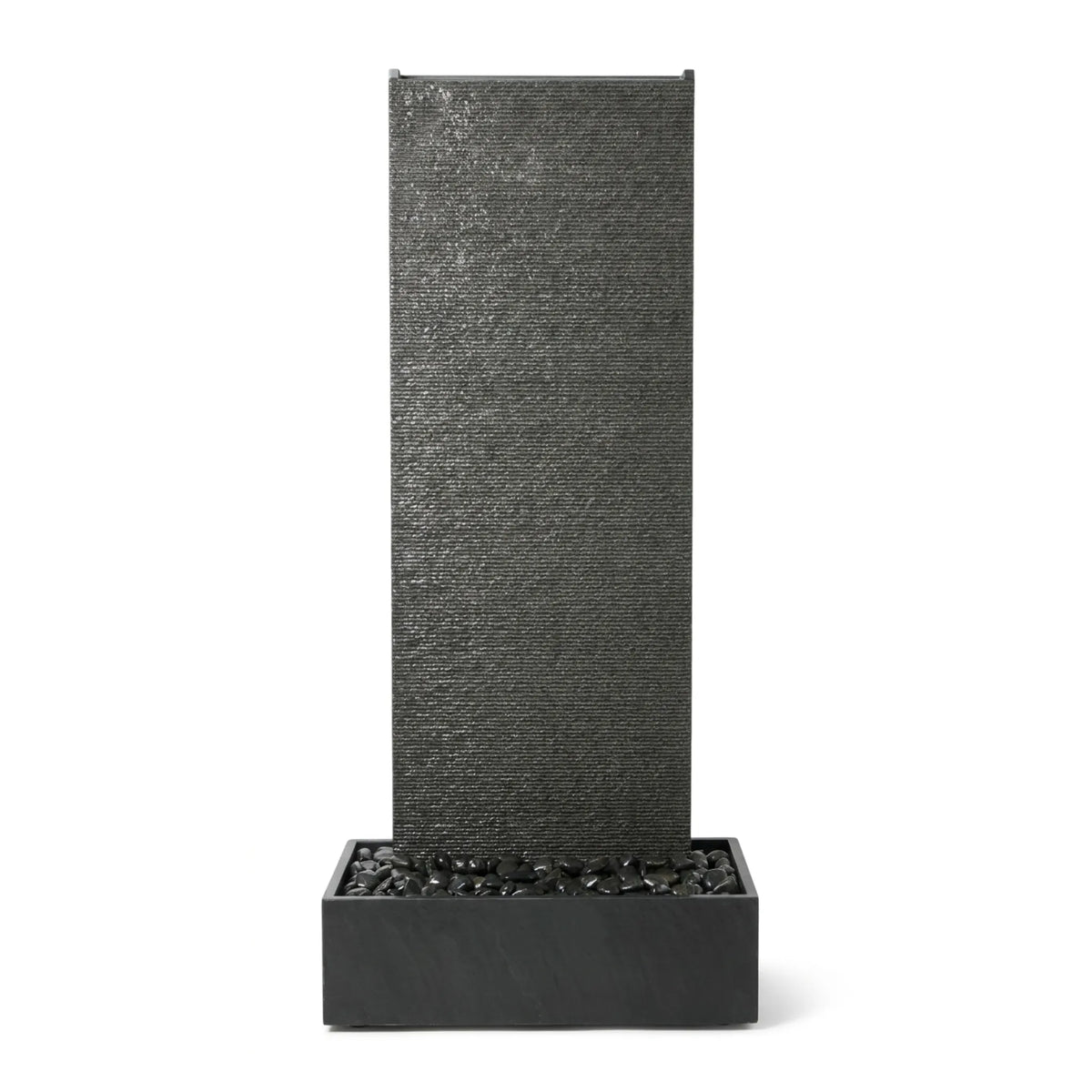 EDEN GRANDE – Premium Wasserwand aus Granitstein, Indoor/Outdoor, 80×38×180 cm