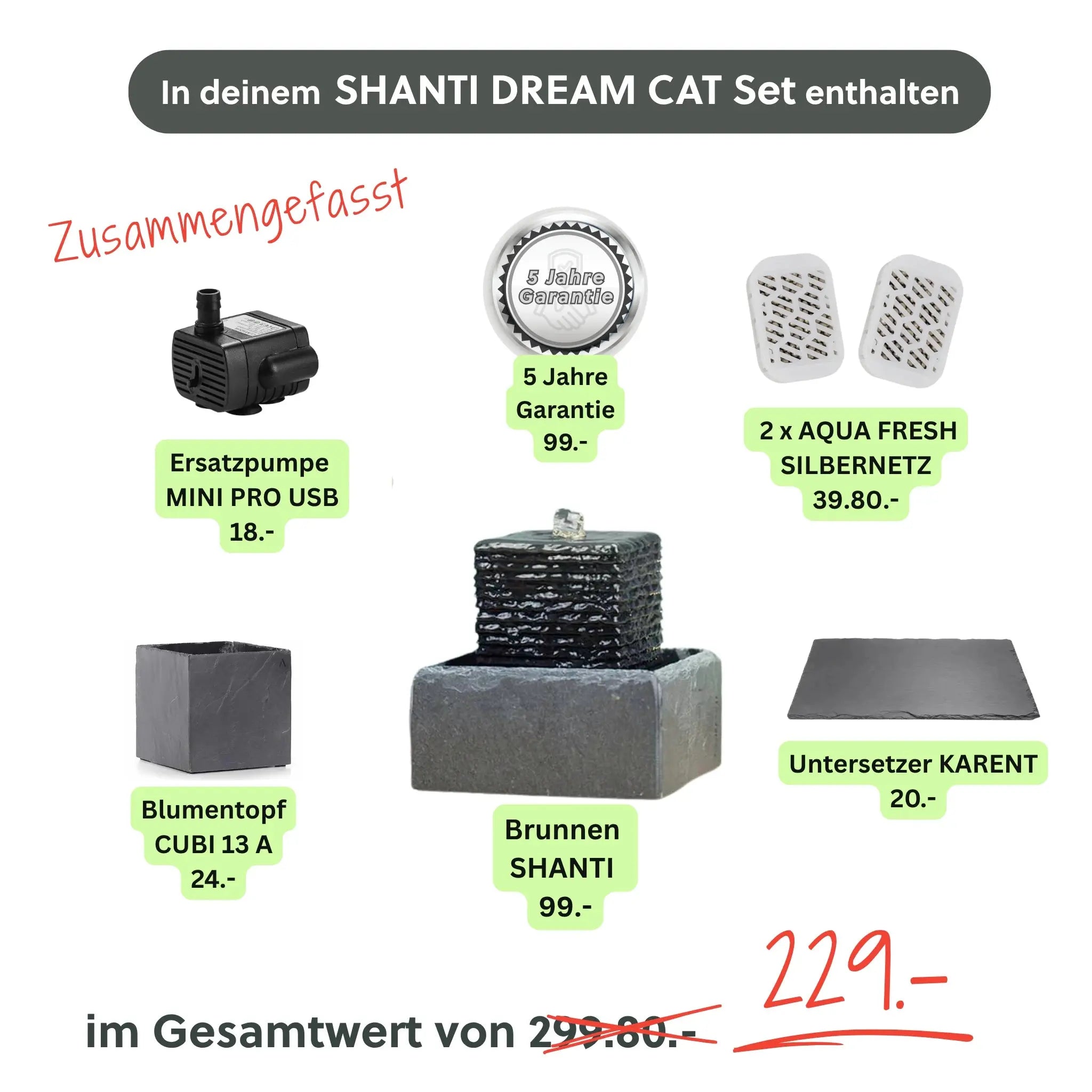SHANTI DREAM CAT SET - CLIMAQUA