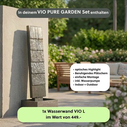 Wasserwand VIO PURE GARDEN Set - CLIMAQUA