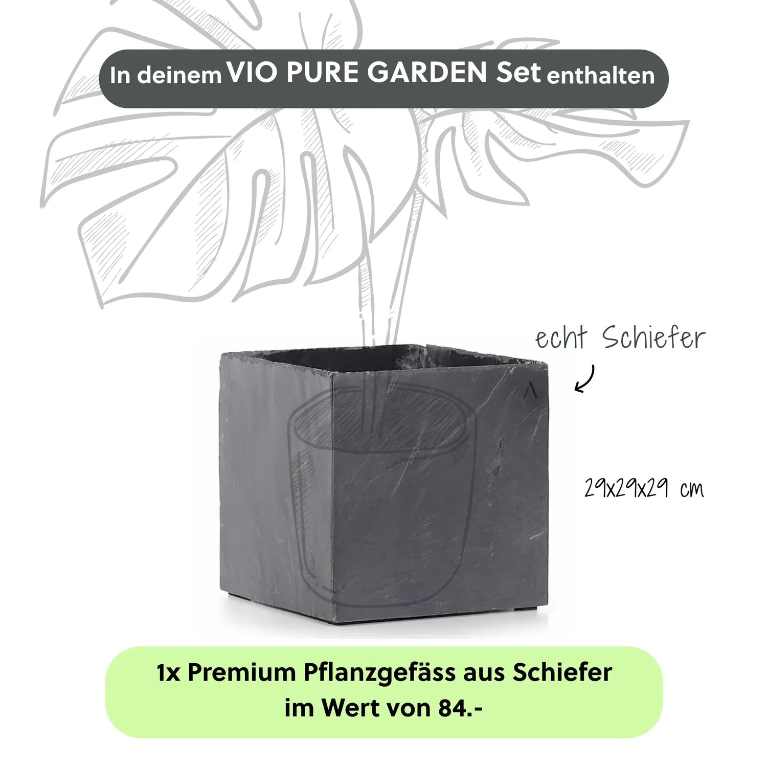 Wasserwand VIO PURE GARDEN Set - CLIMAQUA