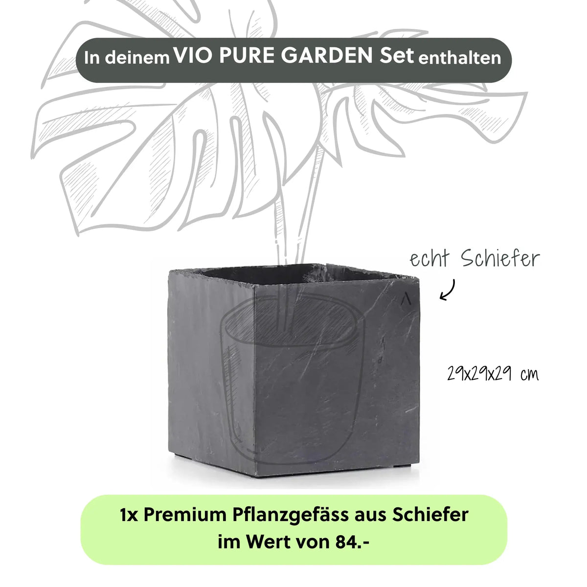 Wasserwand VIO PURE GARDEN Set - CLIMAQUA