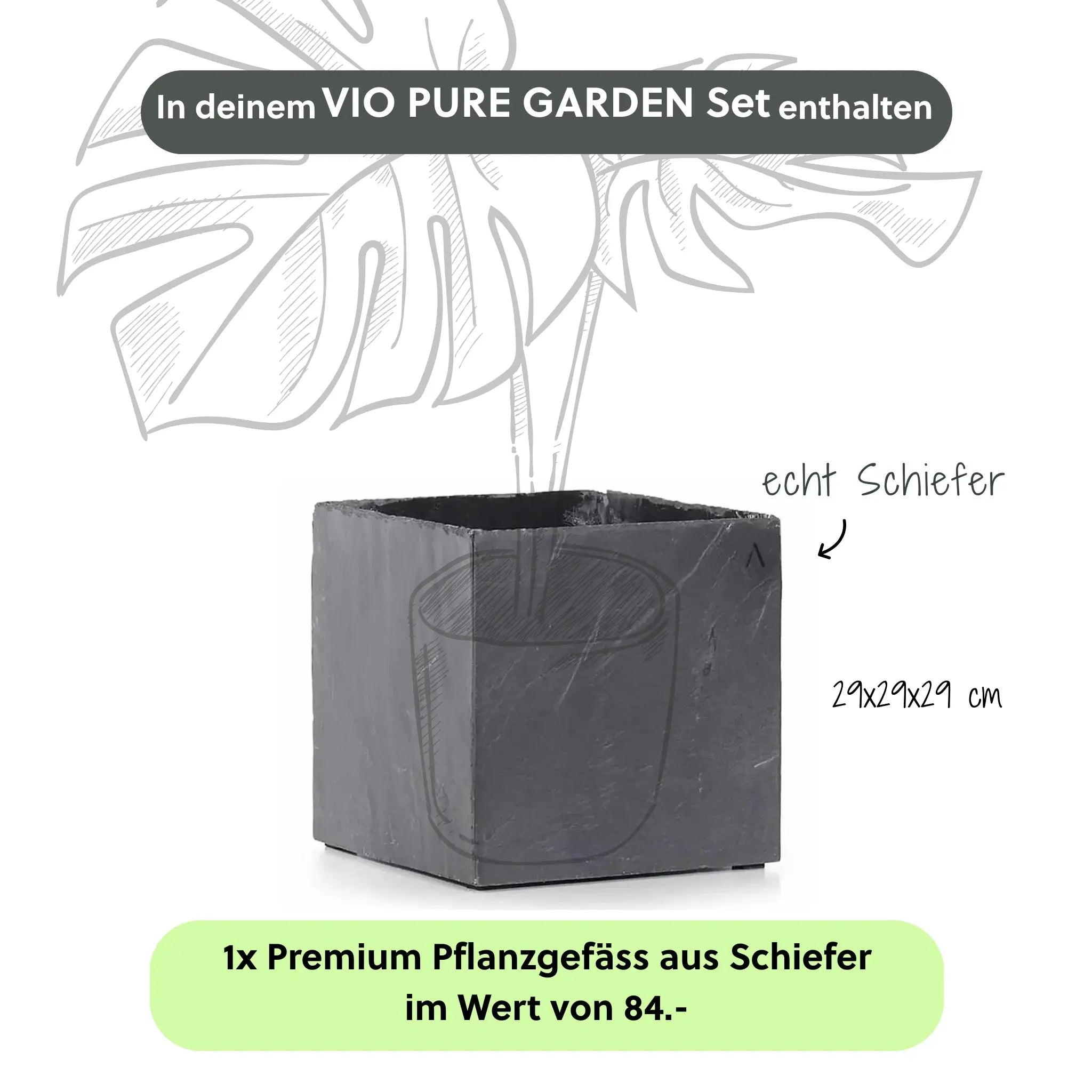 Wasserwand VIO PURE GARDEN Set - CLIMAQUA
