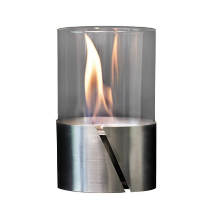 Ethanol Tischfeuer Edelstahl CRESCENDO STEEL - CLIMAQUA