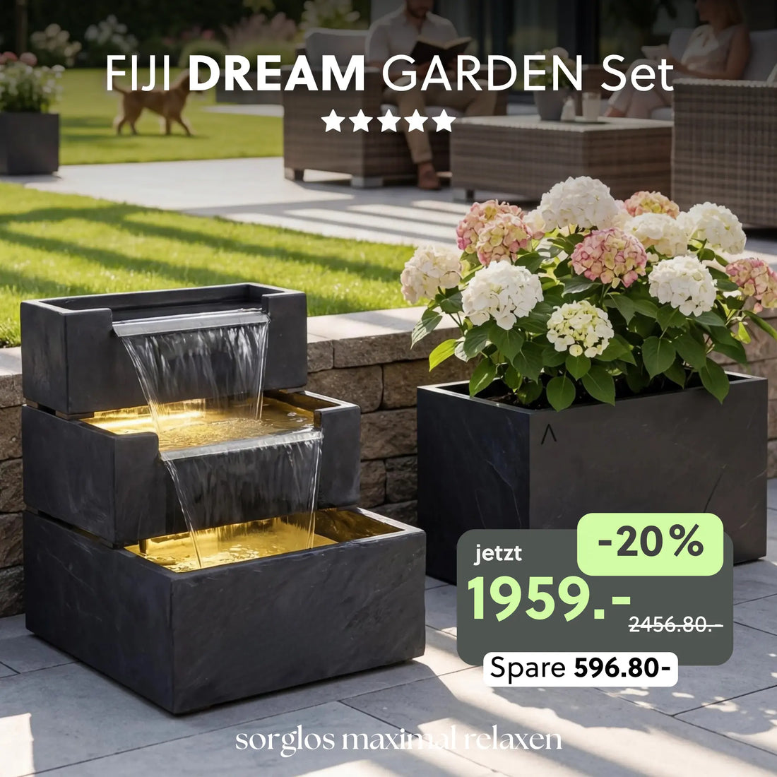 FIJI DREAM GARDEN SET - CLIMAQUA