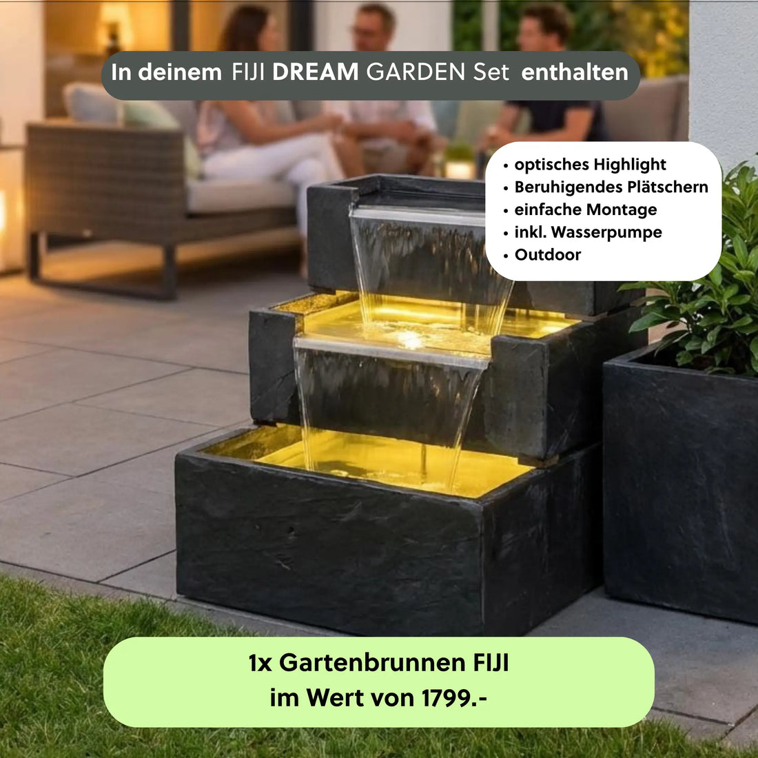 FIJI DREAM GARDEN SET - CLIMAQUA