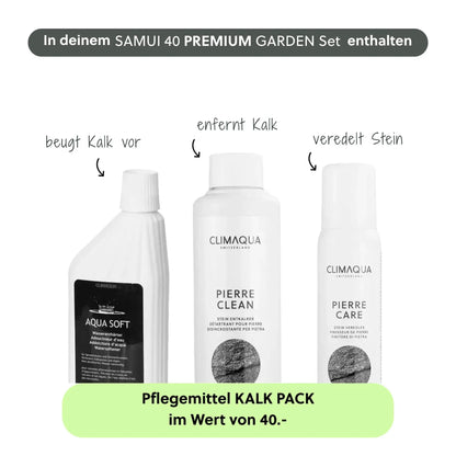 Gartenbrunnen SAMUI 40 PREMIUM GARDEN SET - CLIMAQUA