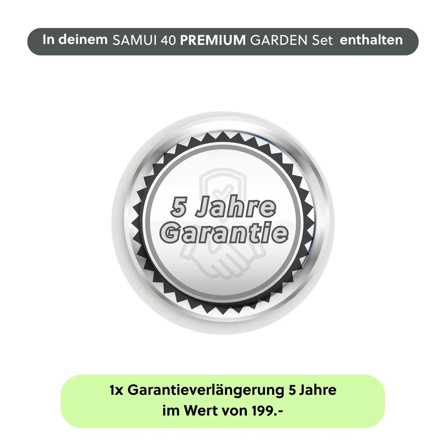 Gartenbrunnen SAMUI 40 PREMIUM GARDEN SET - CLIMAQUA