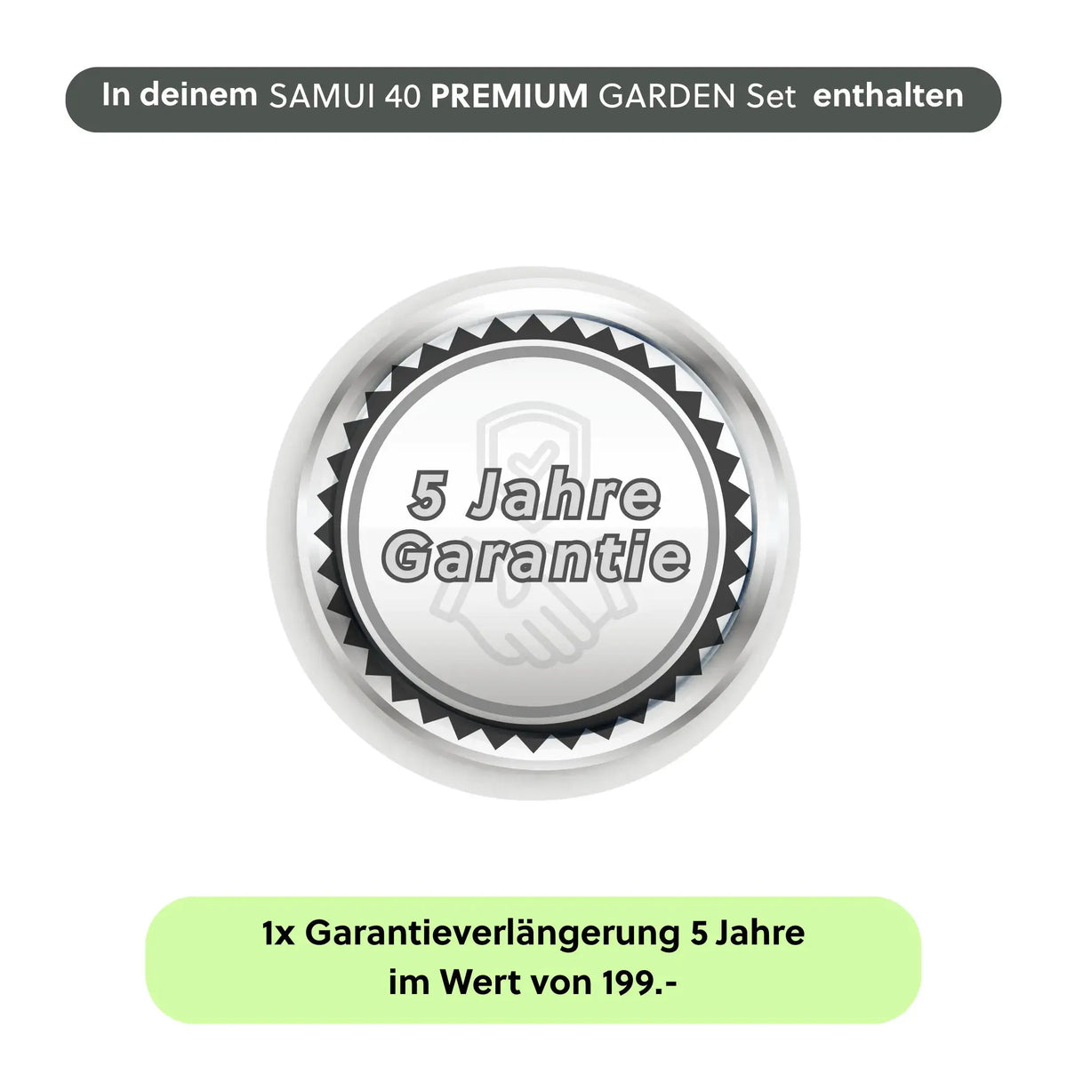 Gartenbrunnen SAMUI 40 PREMIUM GARDEN SET - CLIMAQUA