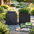 Gartenbrunnen VIDA 40 PREMIUM GARDEN Set Anthrazit - CLIMAQUA