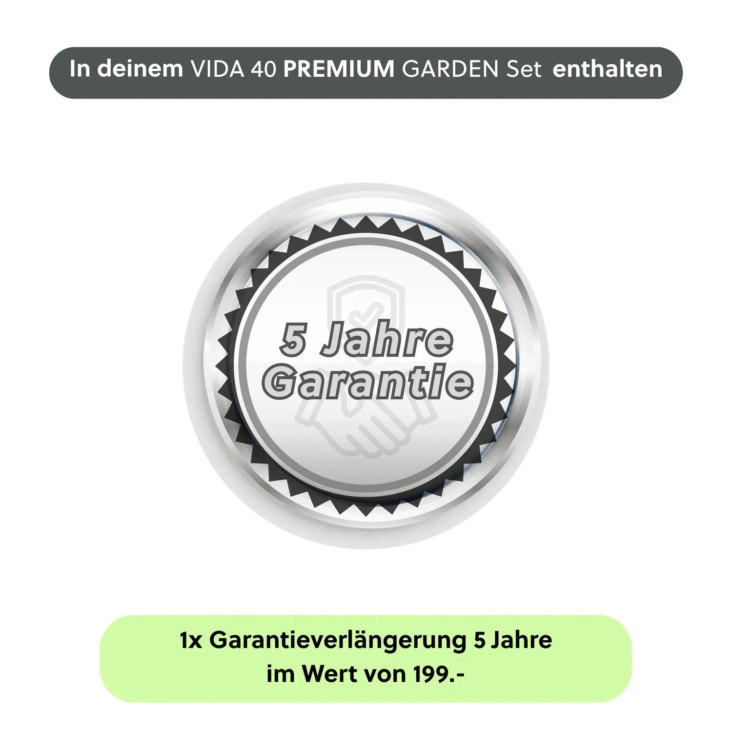 Gartenbrunnen VIDA 40 PREMIUM LIVING Set Anthrazit - CLIMAQUA