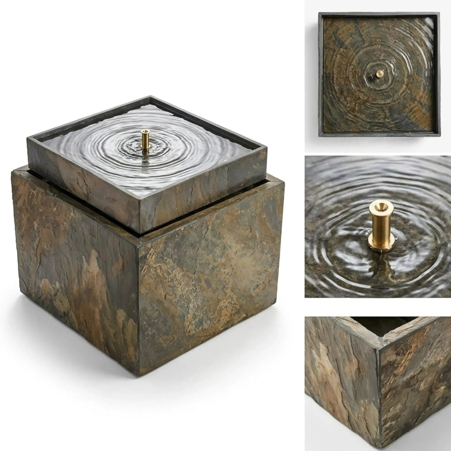 Gartenbrunnen VIDA 60 DREAM GARDEN Set Rusty - CLIMAQUA