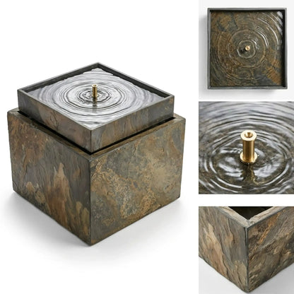 Gartenbrunnen VIDA 60 DREAM GARDEN Set Rusty - CLIMAQUA