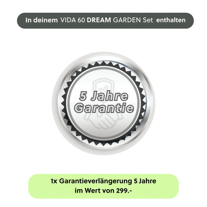 Gartenbrunnen VIDA 60 DREAM LIVING Set Anthrazit - CLIMAQUA