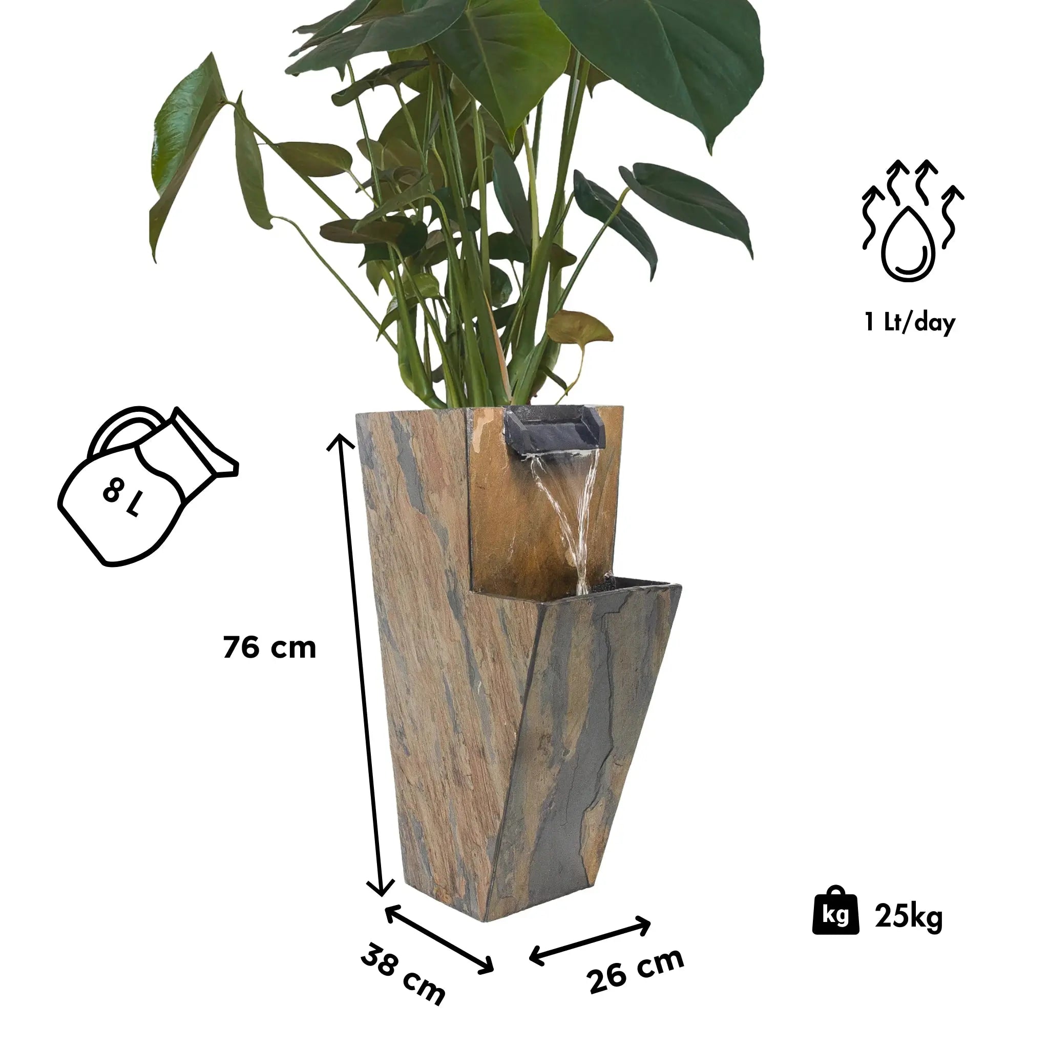 ZOE 30  PREMIUM LIVING Set Rusty - CLIMAQUA