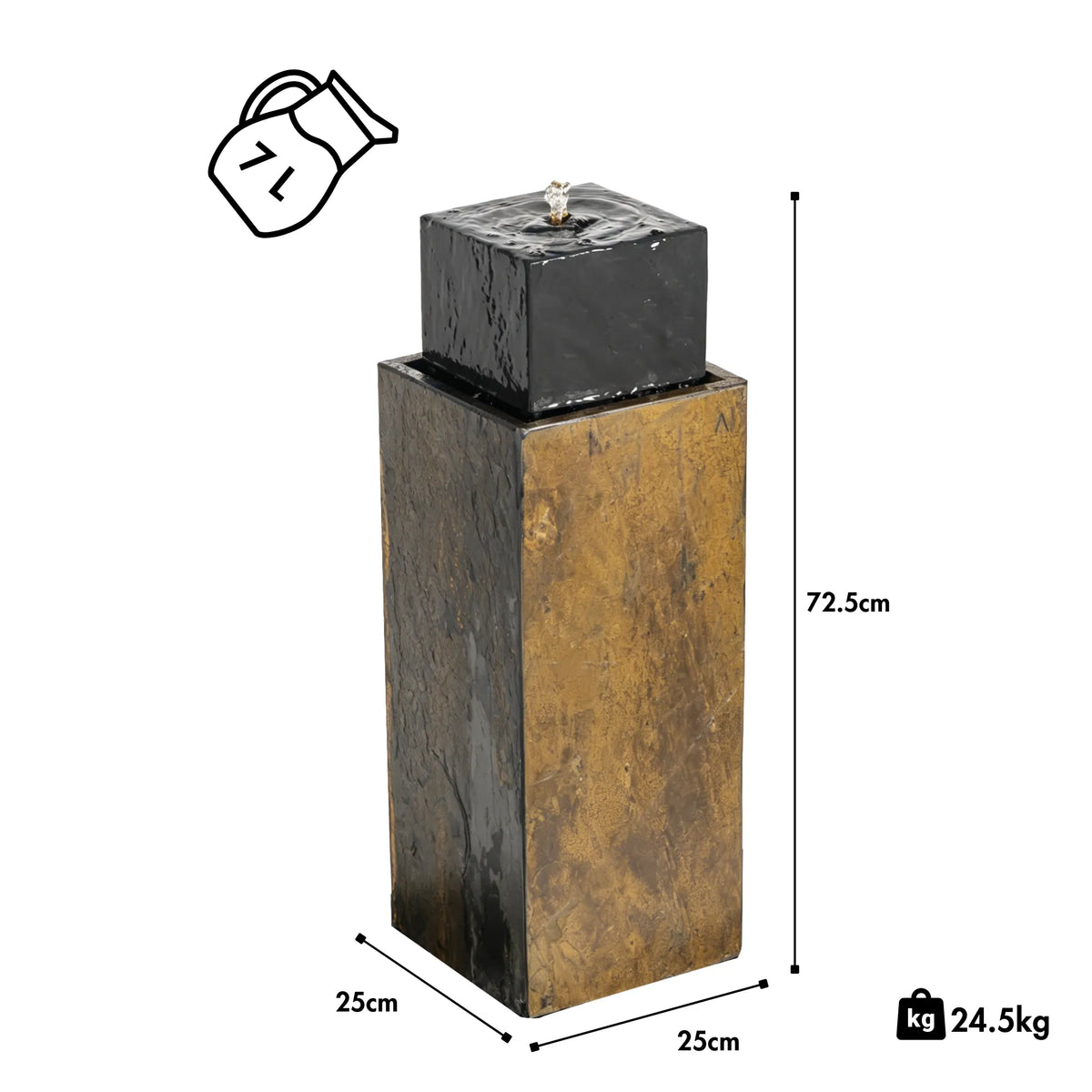 Säule Brunnen NEO RUSTY PRE-SALE Set