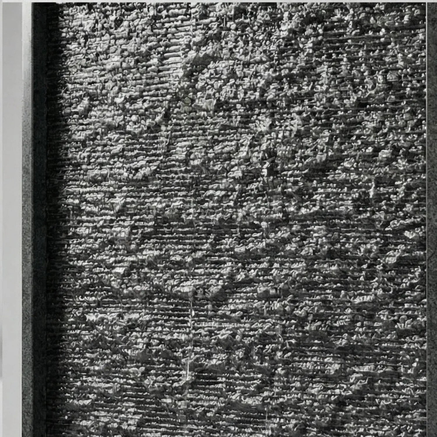 HARMONY – grosse Premium Wasserwand Granitstein, Indoor/Outdoor, 60×40×180 cm - CLIMAQUA