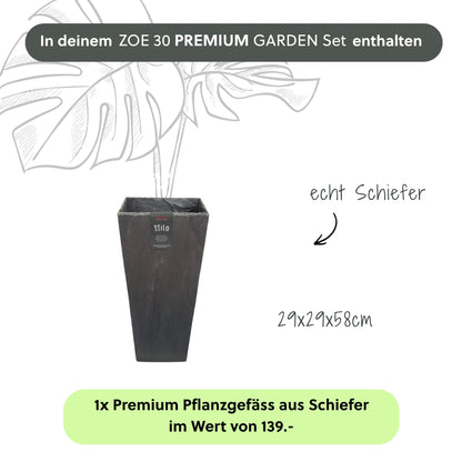 ZOE 30 PREMIUM GARDEN Set Anthrazit - CLIMAQUA