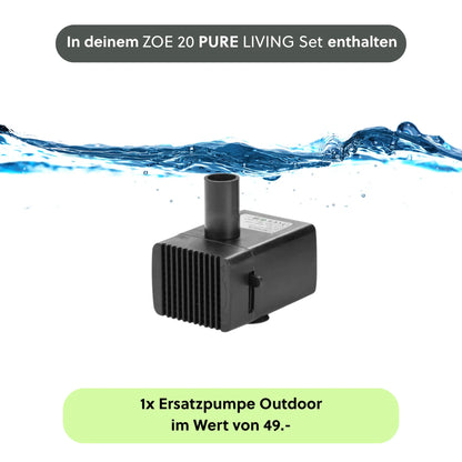 ZOE 20 PURE LIVING Set Anthrazit - CLIMAQUA