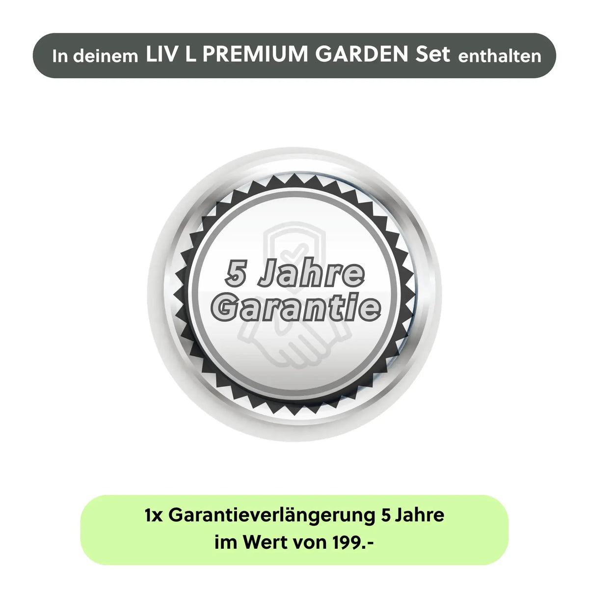 Wasserwand LIV L PREMIUM GARDEN Set - CLIMAQUA