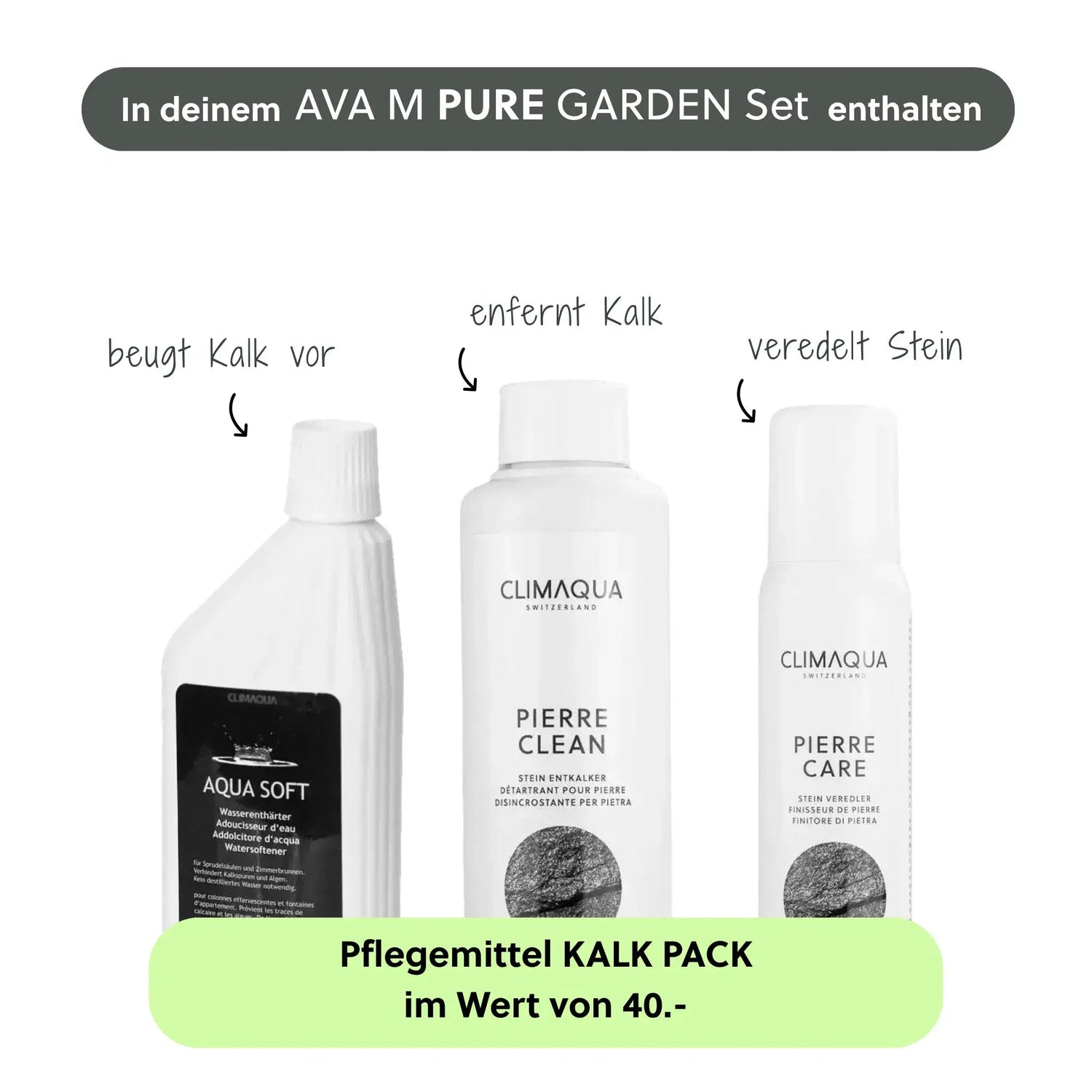 AVA M PURE GARDEN SET - CLIMAQUA