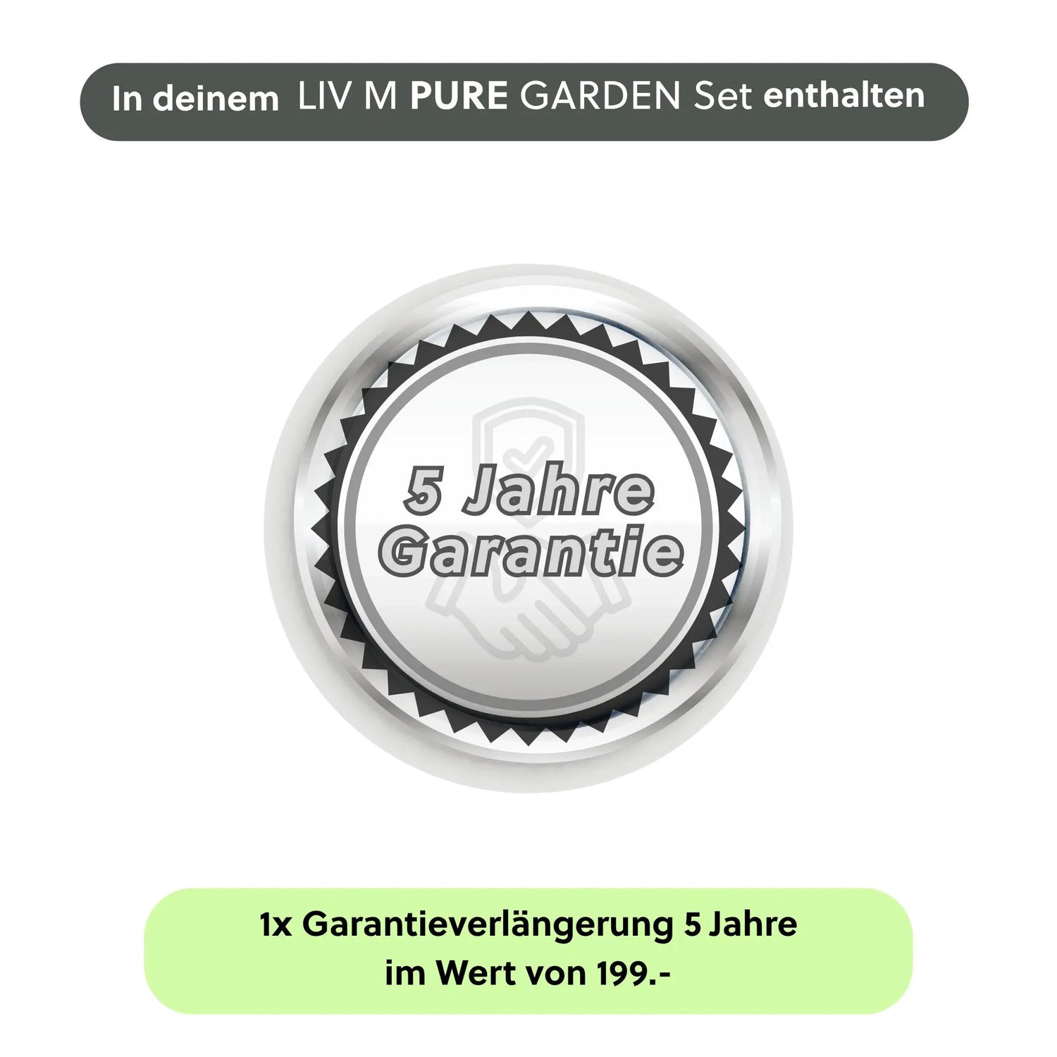 Wasserwand LIV M PURE GARDEN Set - CLIMAQUA