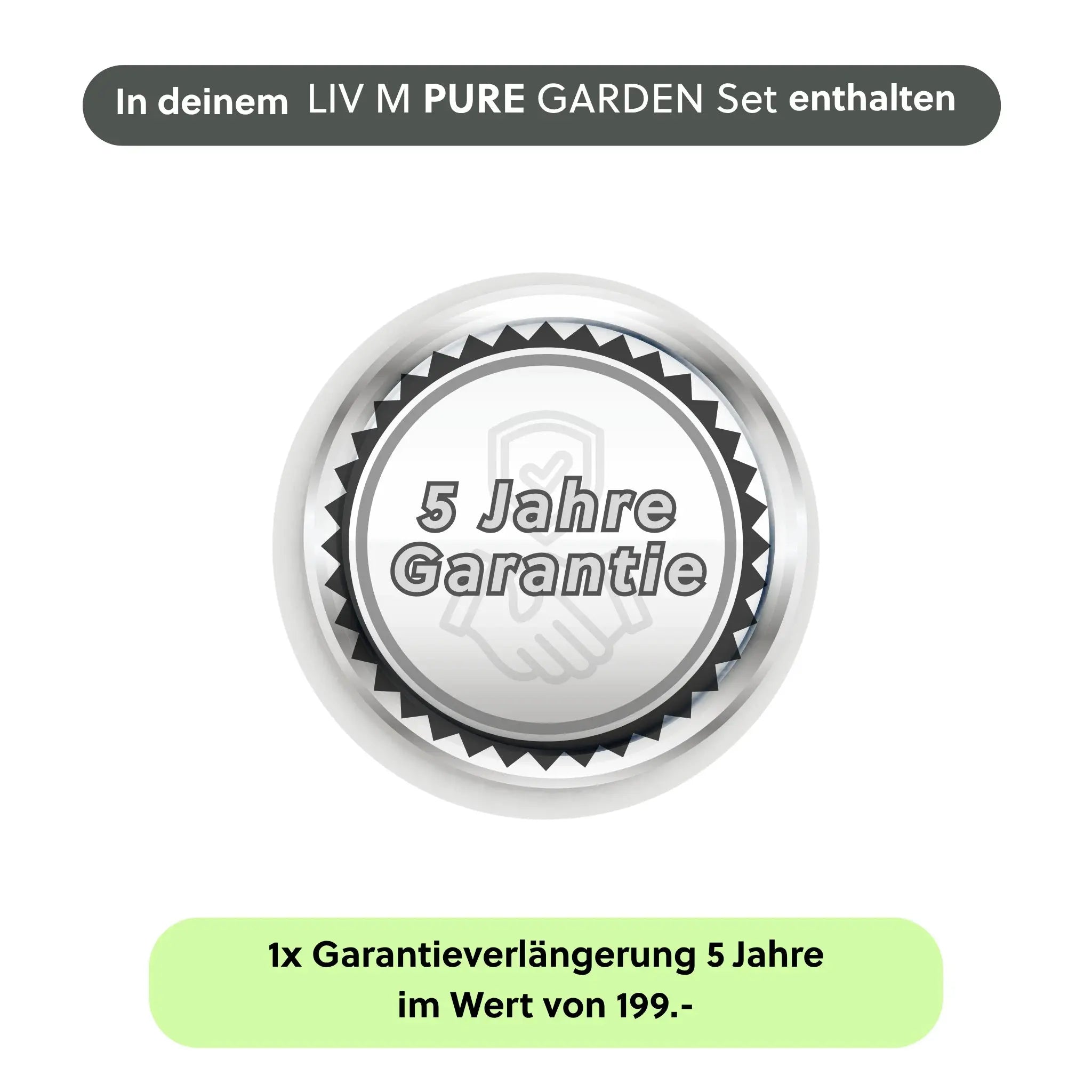 Wasserwand LIV M PURE GARDEN Set - CLIMAQUA