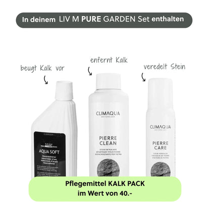 Wasserwand LIV M PURE GARDEN Set - CLIMAQUA