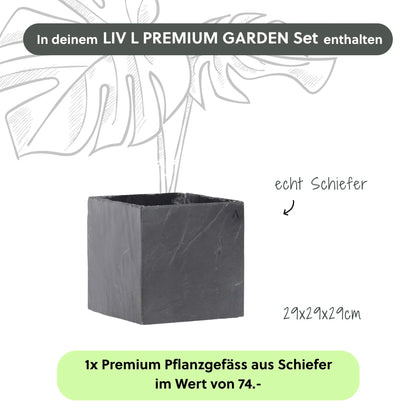 Wasserwand LIV L PREMIUM GARDEN Set - CLIMAQUA