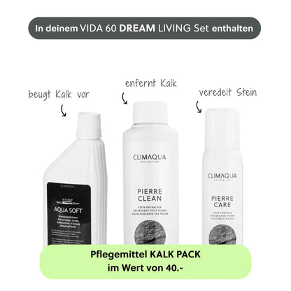 Gartenbrunnen VIDA 60 DREAM LIVING Set Rusty - CLIMAQUA