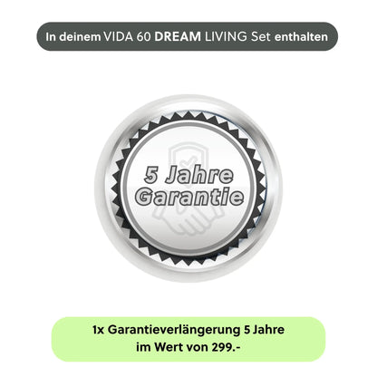 Gartenbrunnen VIDA 60 DREAM LIVING Set Anthrazit - CLIMAQUA