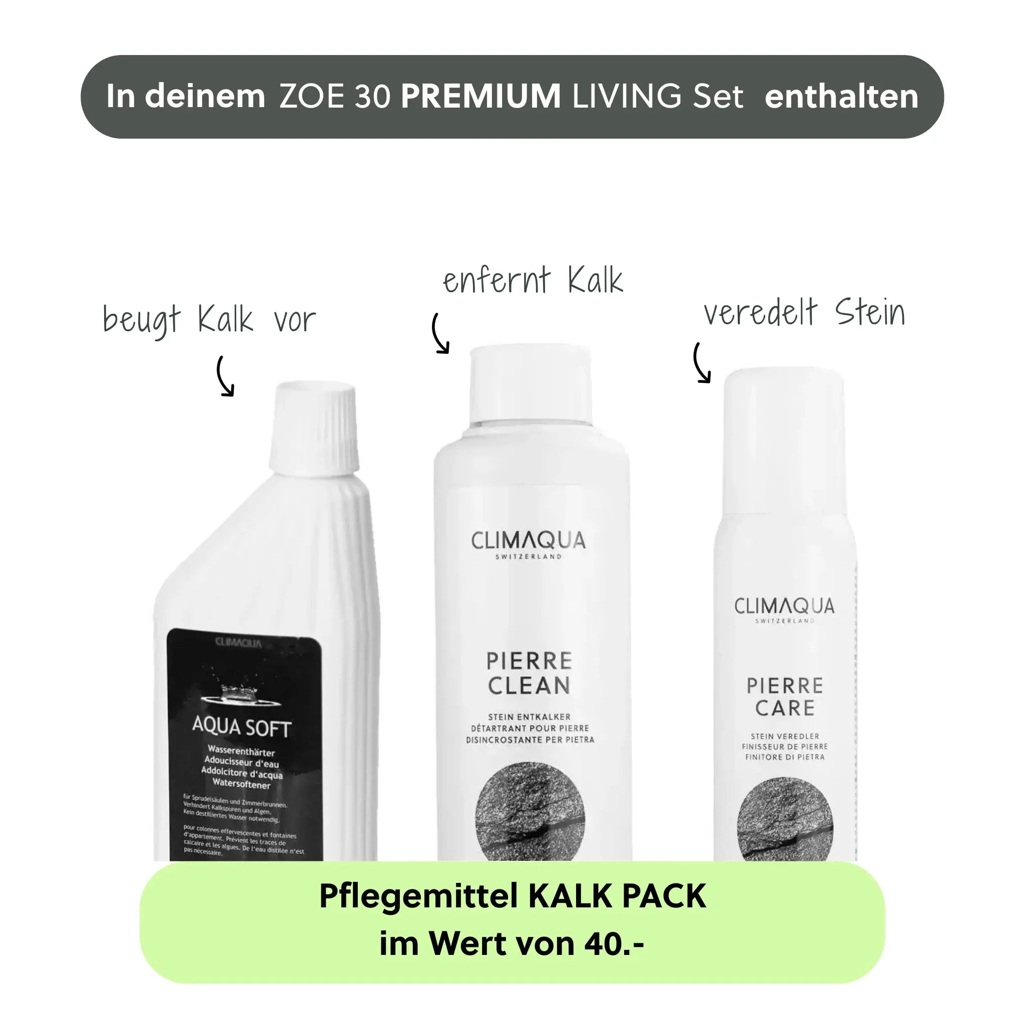 ZOE 30  PREMIUM LIVING Set Rusty - CLIMAQUA