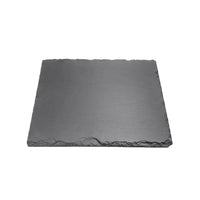 Hochwertige Schiefer Untersetzer 15 x 15 cm KINZE square Anthracite