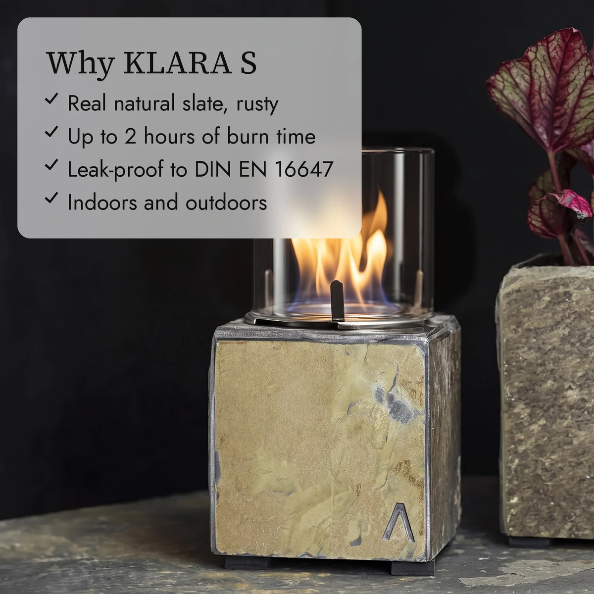 Benefits of the KLARA S table fire (AI content)