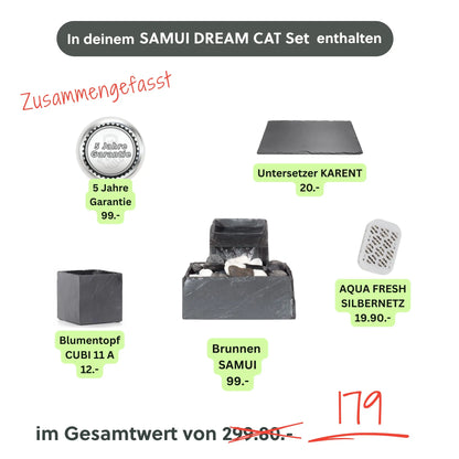 Katzenbrunnen SAMUI DREAM CAT SET - CLIMAQUA