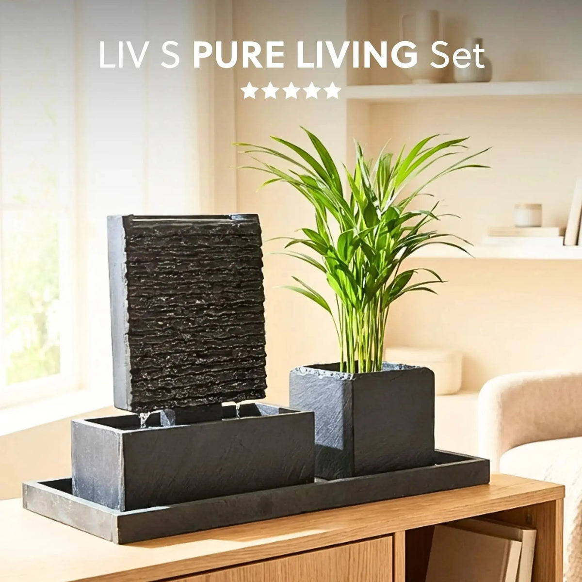 Kleine Wasserwand LIV S LIVING Set - CLIMAQUA