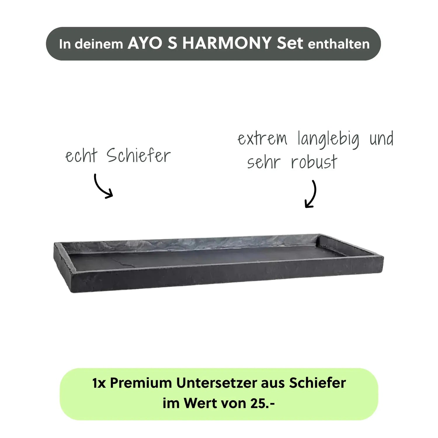 Kleiner Zimmerbrunnen AYO S HARMONY Set - CLIMAQUA