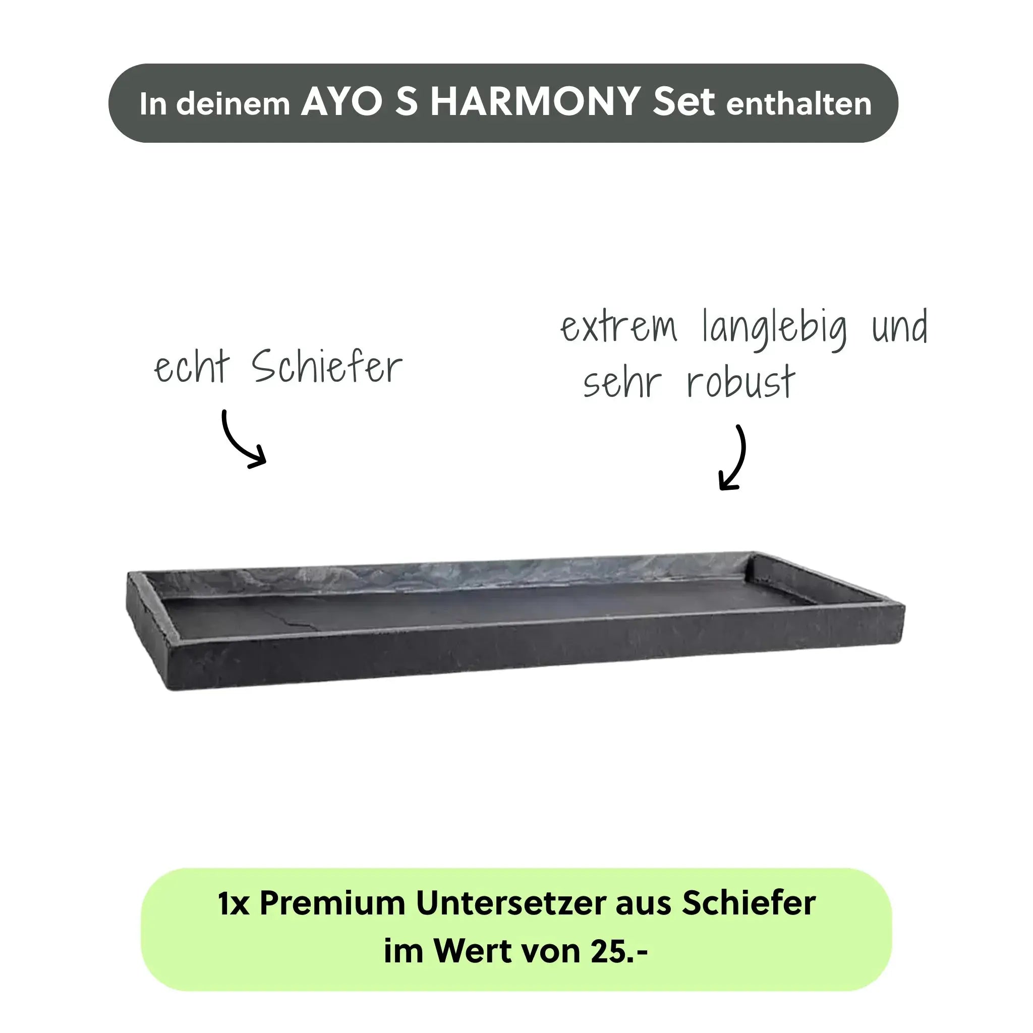Kleiner Zimmerbrunnen AYO S HARMONY Set - CLIMAQUA