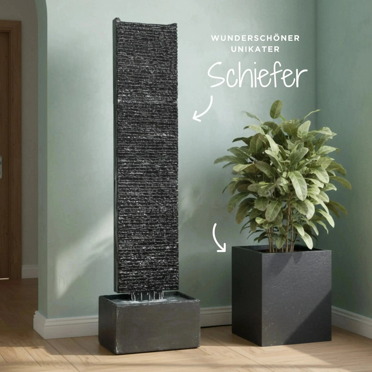 Wasserwand Set LIV L PREMIUM LIVING - CLIMAQUA (KI-Inhalte)