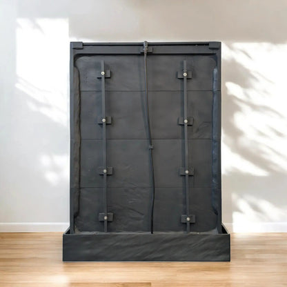 LIV WALL–  Luxuriöse Wasserwand Schiefer Schwarz  160 cm - CLIMAQUA