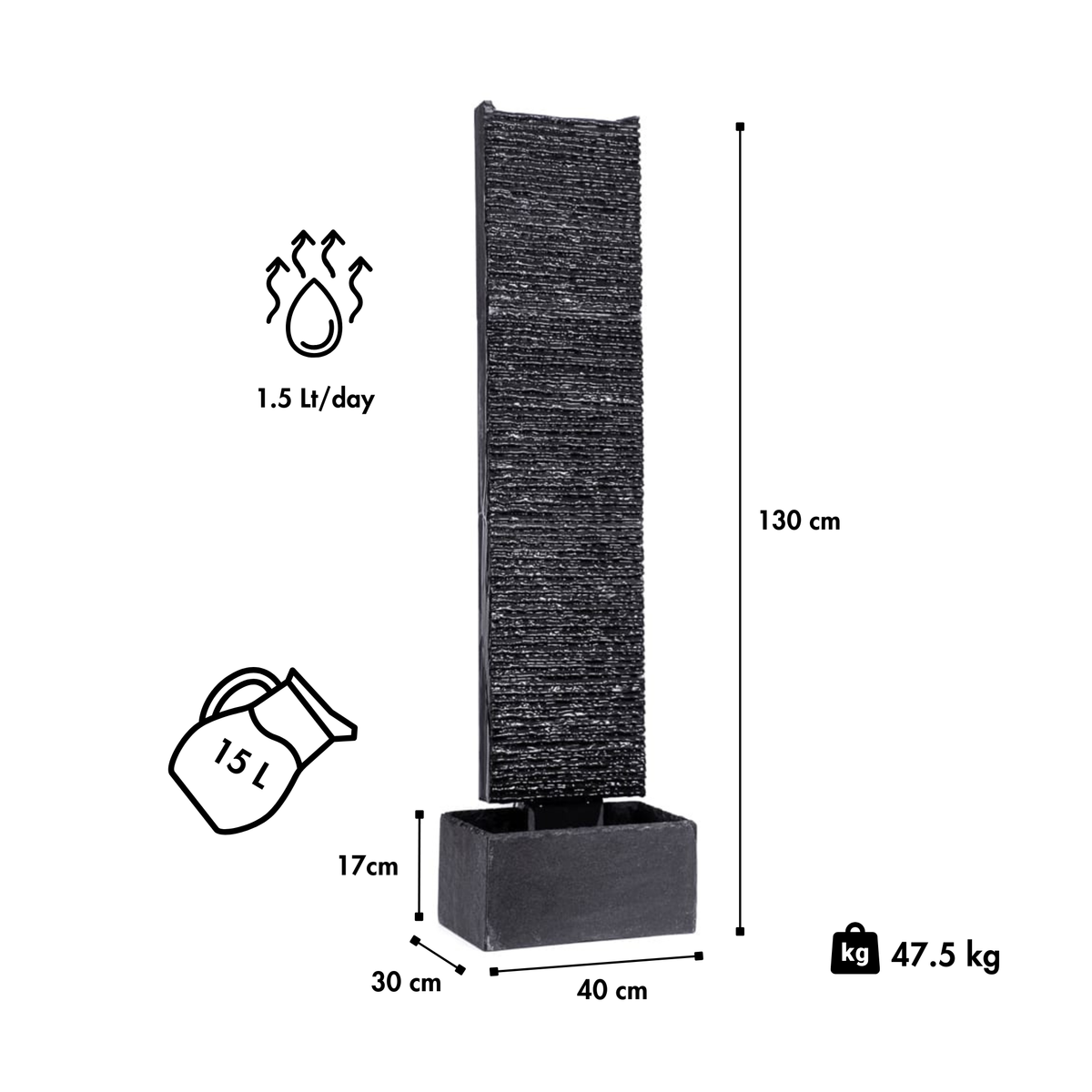 Wasserwand Set LIV L PREMIUM LIVING Set