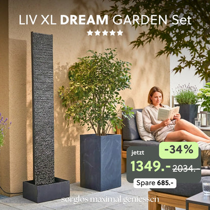 Wasserwand LIV XL DREAM GARDEN SET - CLIMAQUA