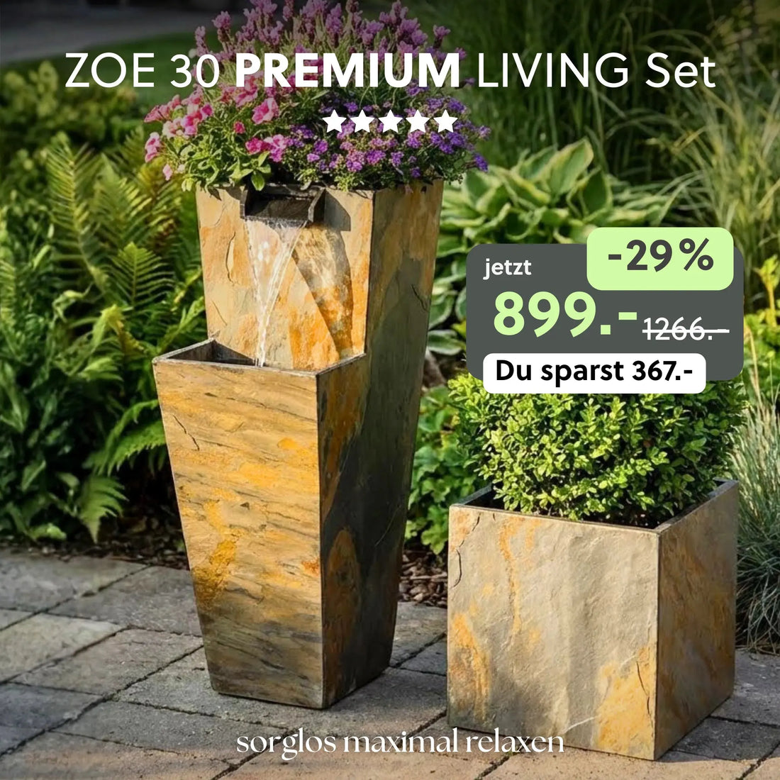 ZOE 30 PREMIUM LIVING Set Rusty - CLIMAQUA