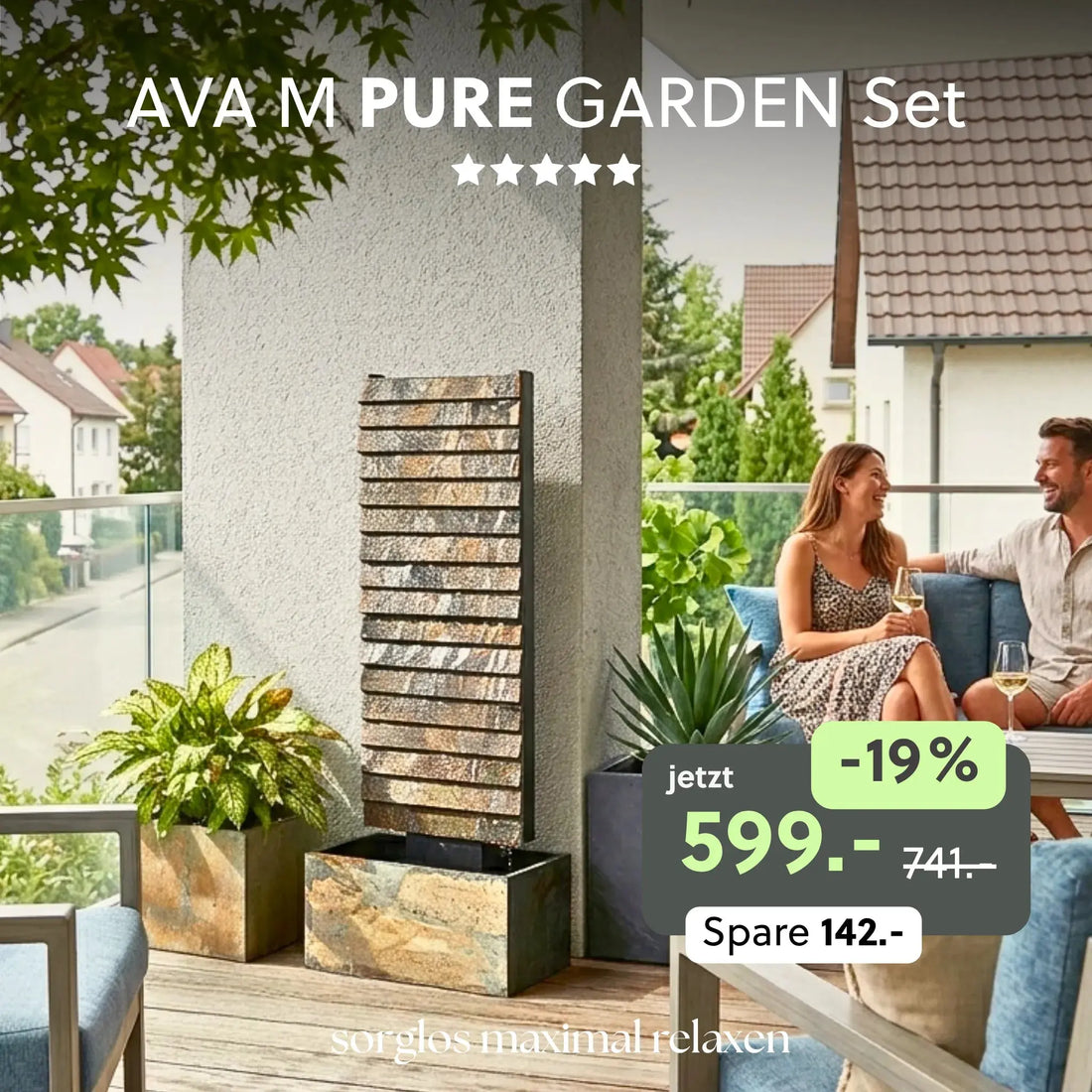 AVA M PURE GARDEN SET - CLIMAQUA