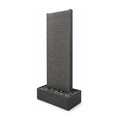 EDEN GRANDE – Premium Wasserwand aus Granitstein, Indoor/Outdoor, 80×38×180 cm