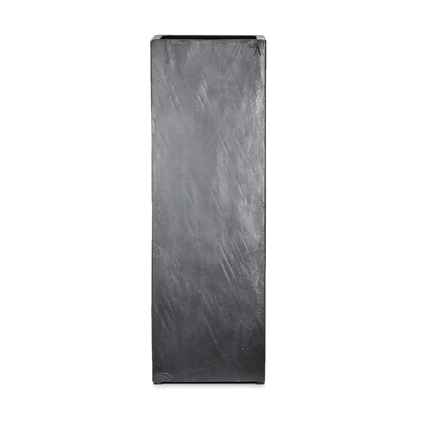 Pflanzsäule Hoch 30x87 cm Schiefer Schwarz Indoor PYLO 87 Anthrazit - CLIMAQUA