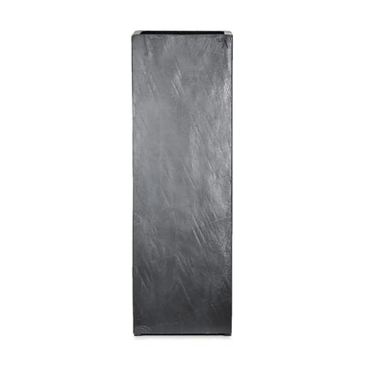 Pflanzsäule Hoch 30x87 cm Schiefer Schwarz Indoor PYLO 87 Anthrazit - CLIMAQUA